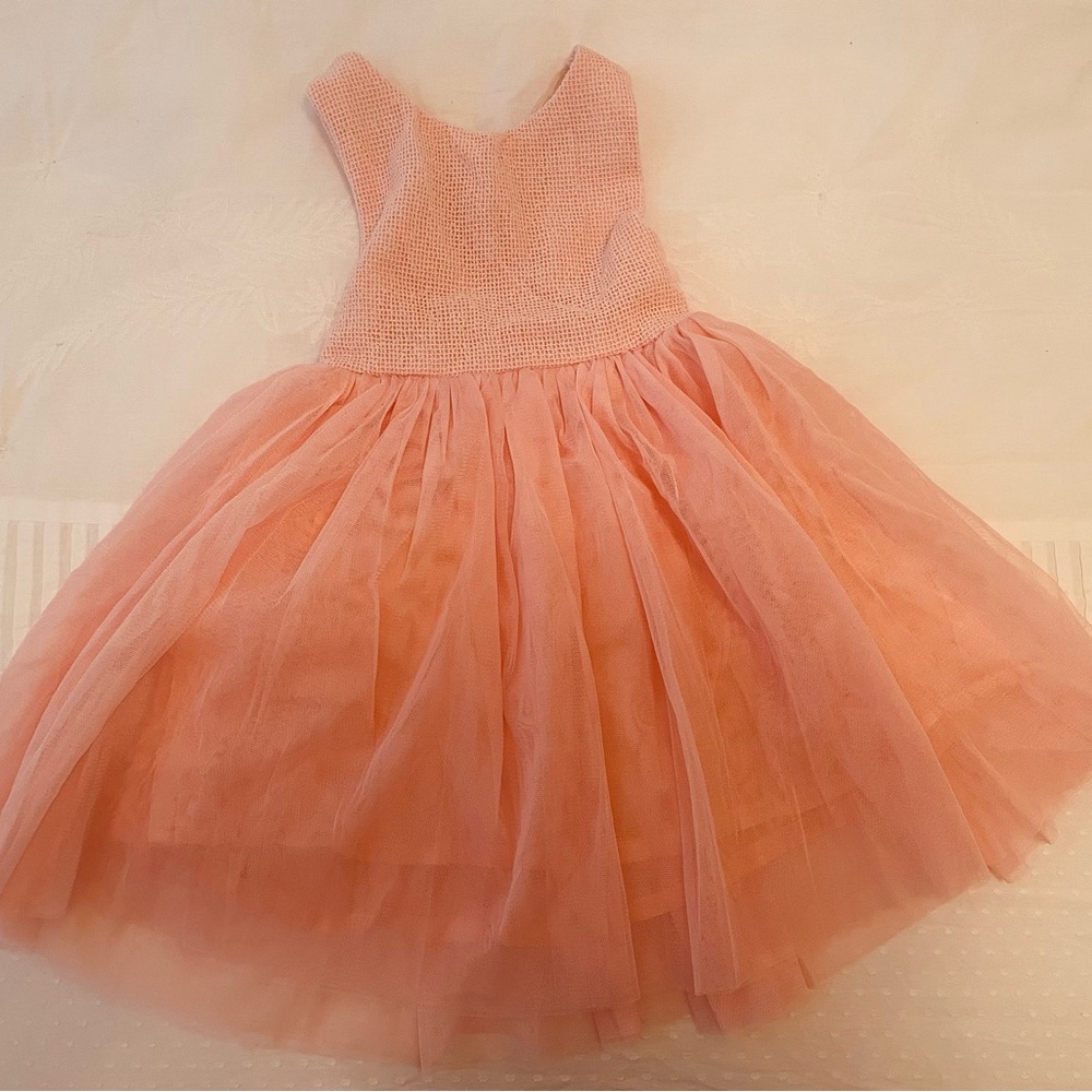 Elegant Pink Tulle Dress